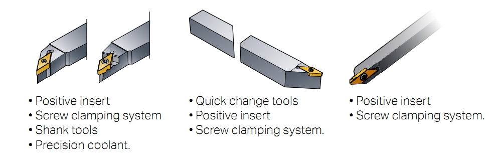 Tools (CNC) for small part machining