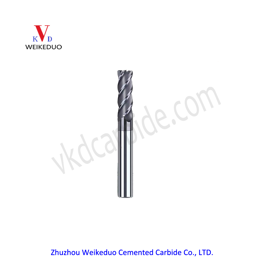 Solid Carbide Corner Radius End Mill