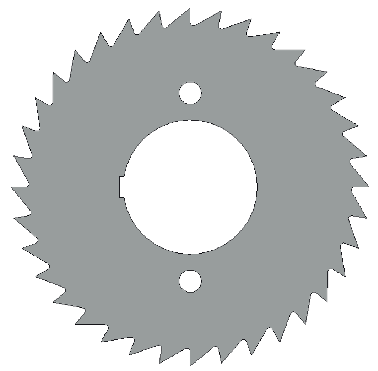 Carbide circular saw blade