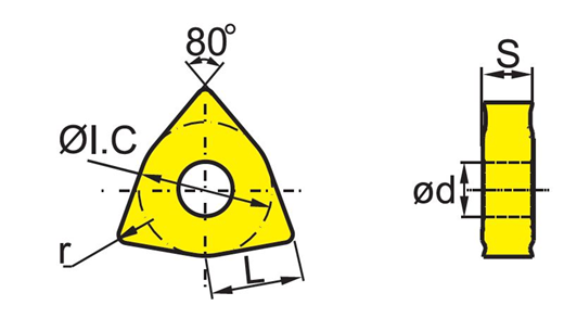 WNMG-PR Turning Inserts