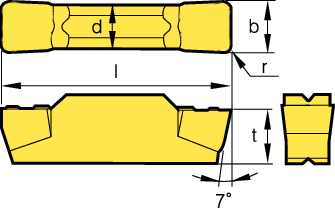 MGMN-G Cutting Inserts