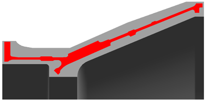 Cutting Tools Application in Aerospace Industry on front Case in Combustion Chamber