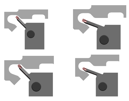 Cutting Tools Application in Aerospace Industry on front Case in Combustion Chamber