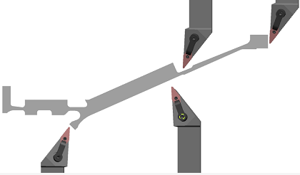 Cutting Tools Application in Aerospace Industry on front Case in Combustion Chamber