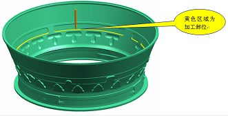 Cutting Tools Application in Aerospace Industry on front Case in Combustion Chamber 2