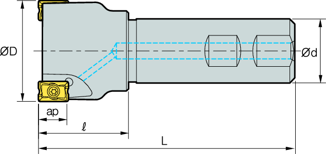 LNMX100608PNR-MM Milling Inserts