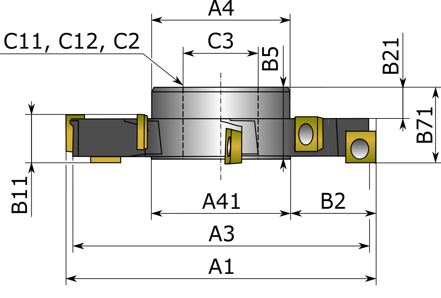 LNKX1506PNTN-(A/G) Milling Inserts