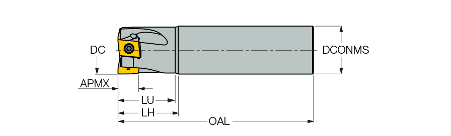 LNMT1306PNTR-FW Milling Inserts