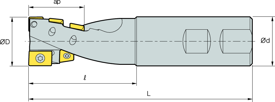 SPMT120408-XS Milling Inserts