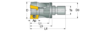 APKT1003PDR-HM Milling Inserts