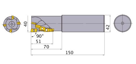 APMT1135PDER-M2 Milling Inserts