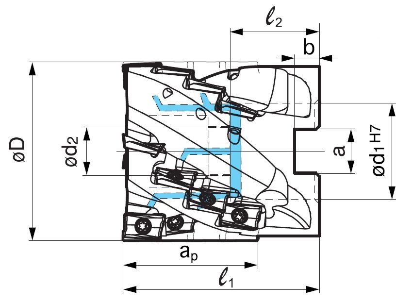 AXMT123508PEER-G Milling Inserts