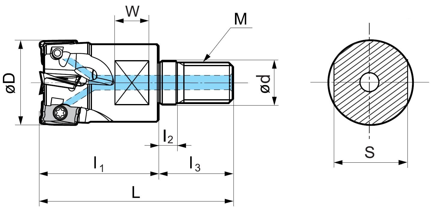 AXMT123508PEER-G Milling Inserts