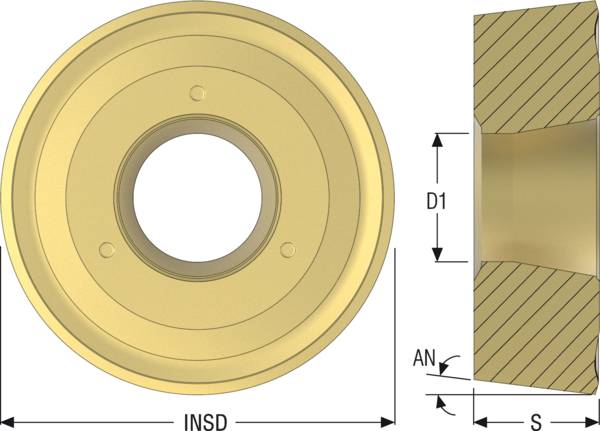 RCMX250700-RR Turning Inserts