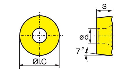 RPMT10T3(1204)MO-K(T) Milling Inserts