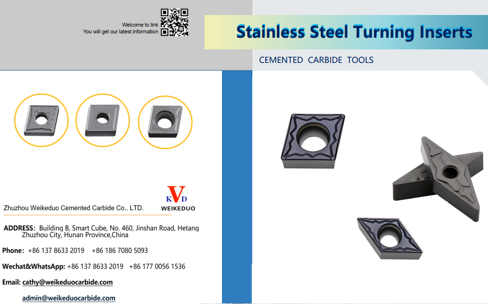 VKD Stainless Steel Turning Inserts（2005new）